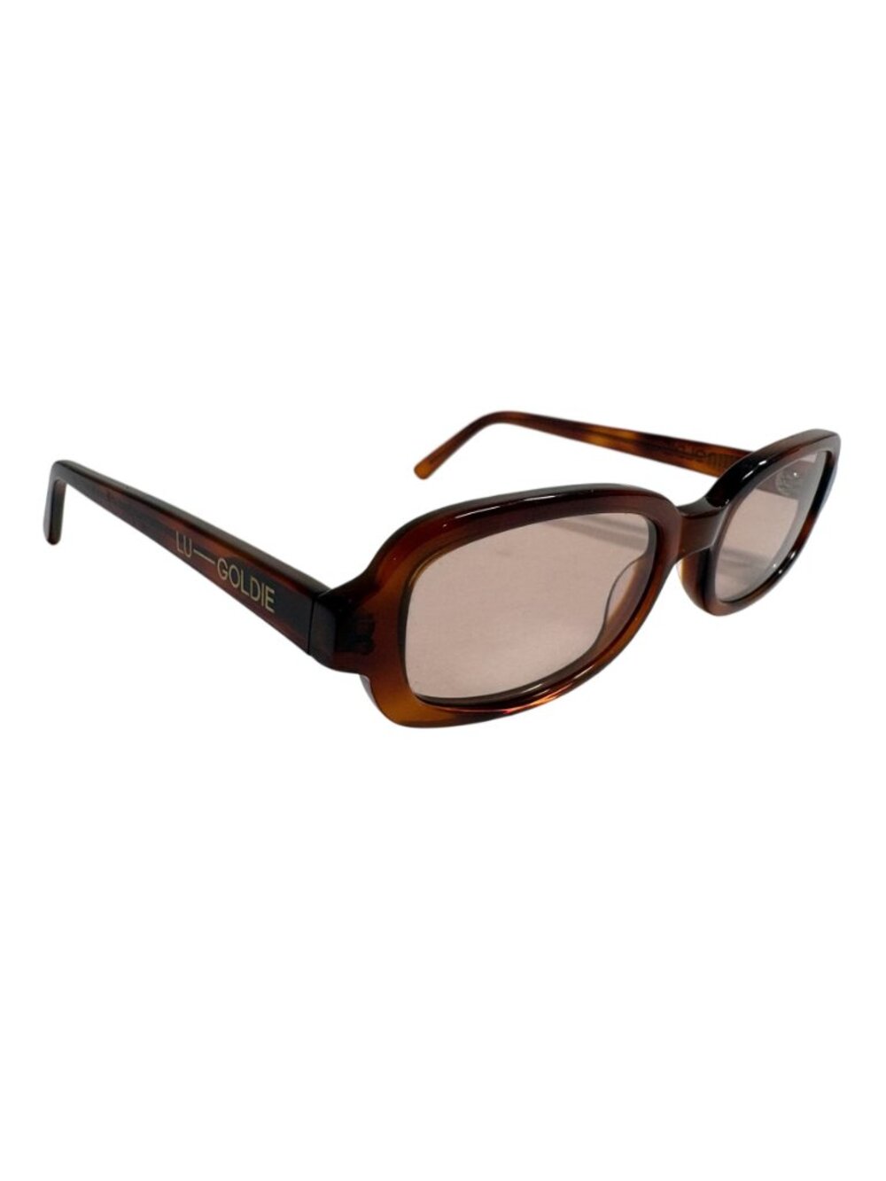 Lu Goldie Martine Sunglasses in Chestnut